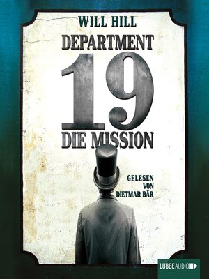 cover image of Department 19--Die Mission